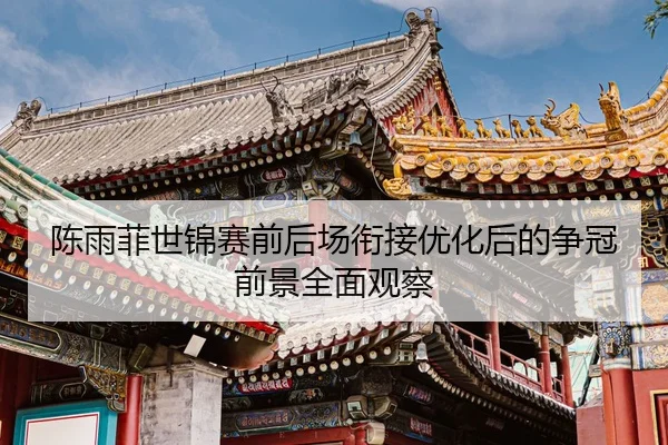陈雨菲世锦赛前后场衔接优化后的争冠前景全面观察